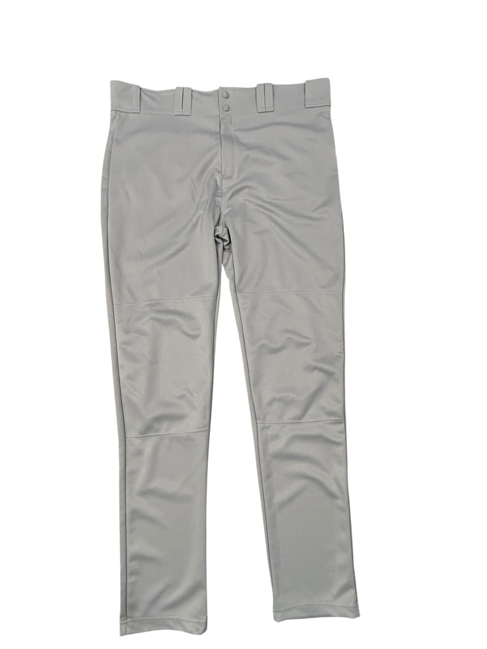 Easton Rival Men's Gray Performance Long Baseball Pants 2XL NWT Double Knee